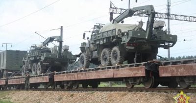 Belarus Builds Military Rail Link Near Ukraine Border