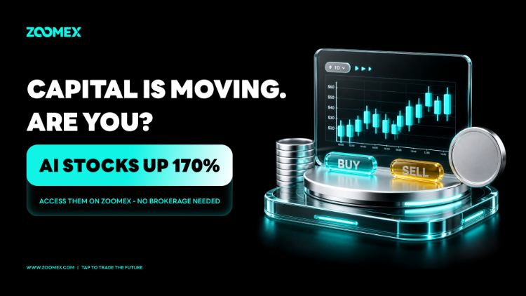 Zoomex Launches Tokenized U.S. Stocks for Crypto Traders