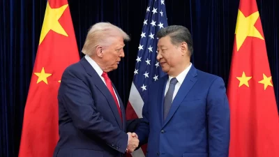 Trump Lands in Beijing for Xi Talks, Crypto Markets Brace for Impact