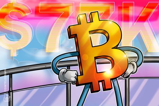 Bitcoin Hits $77K as ETF Outflows Top $2B, BigTech Earnings Loom