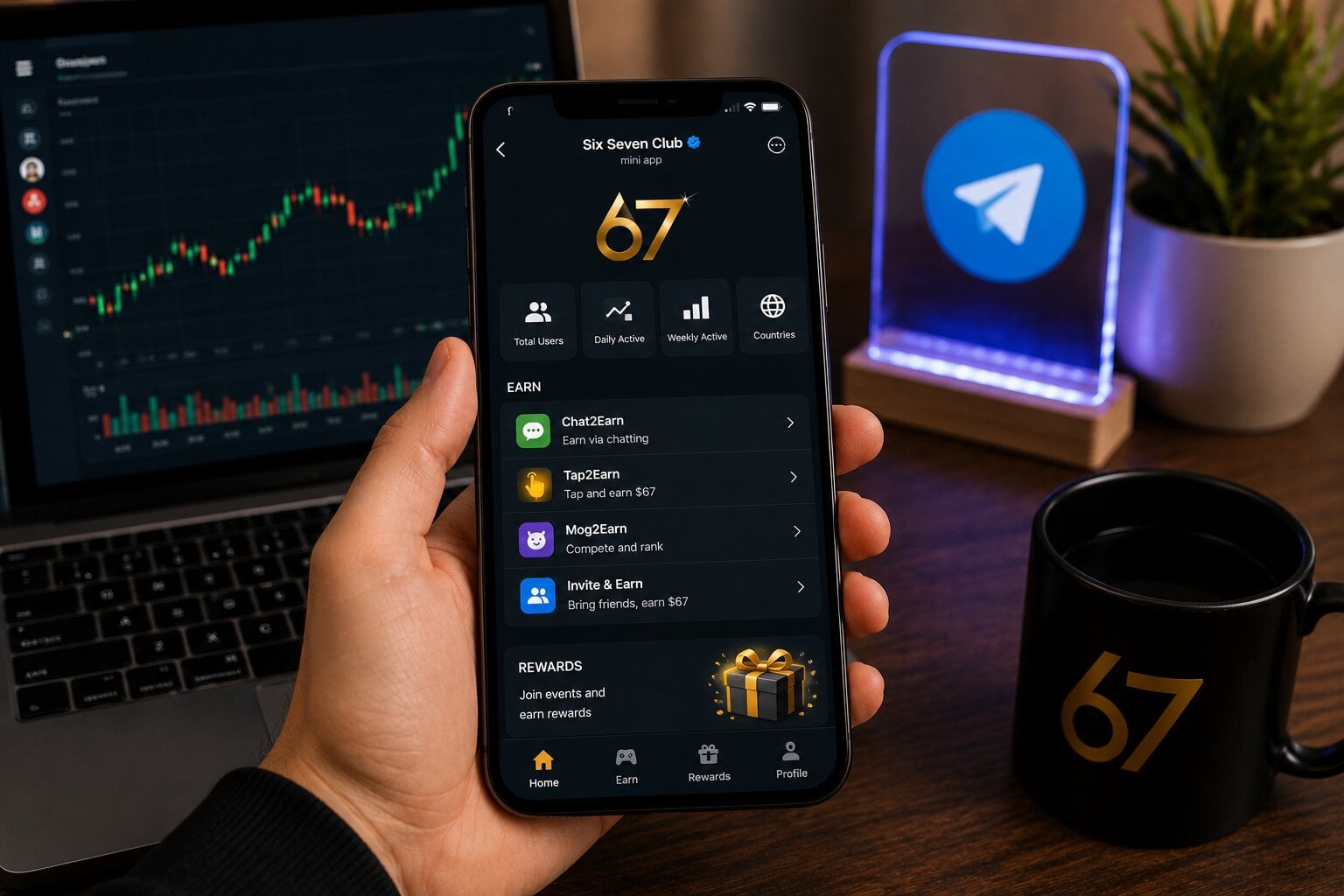 Telegram Mini-App Six Seven Club Hits 1M Users as $67 Token Outpaces Rivals