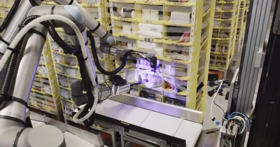 Amazon Unveils Vulcan, Its First Warehouse Robot With Tactile Sensing