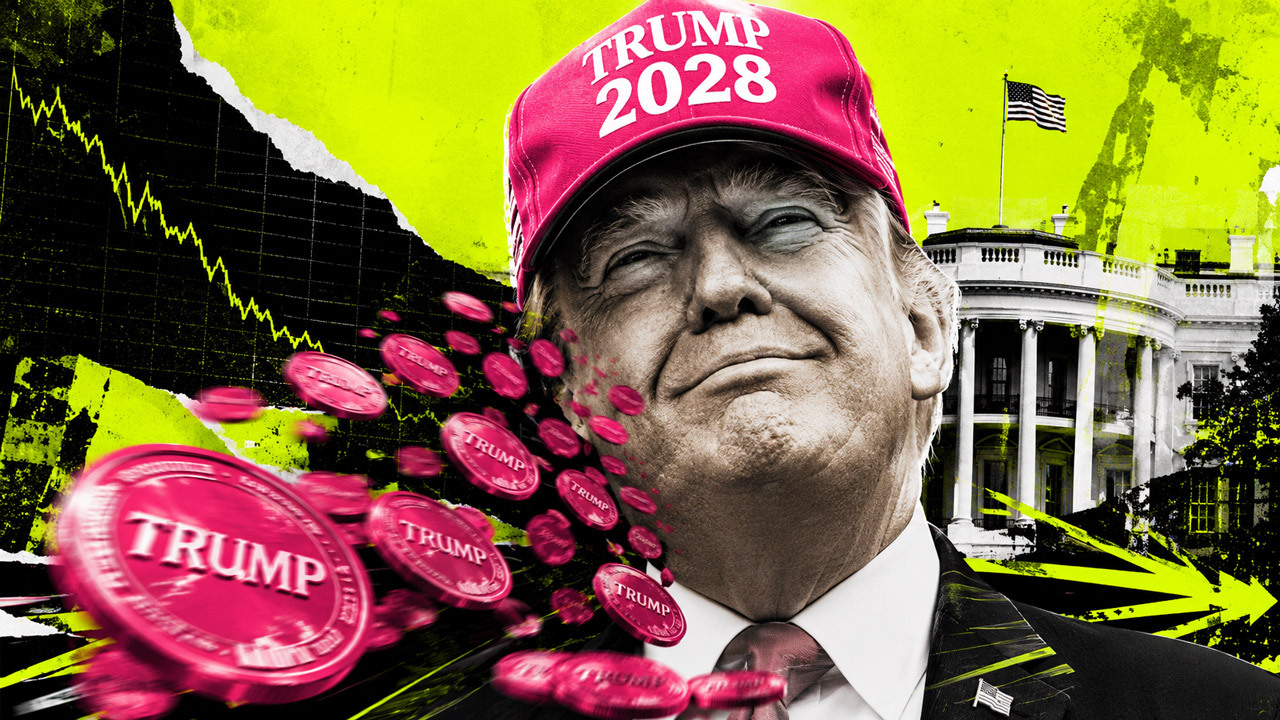 Trump memecoin wallets moved $16.9M in tokens after president's term-limit joke