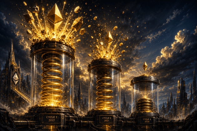 Ethereum's Long-Term Profits Evaporate as 3x Supply Drops to 11% — Lowest Since 2017