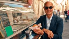 Stanley Tucci's 'Tucci in Italy' Season Debuts Amid Neutral Crypto Market