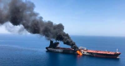 Explosions Near Strait of Hormuz Trigger Iranian Air Defenses
