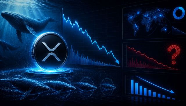 Китовые выводы XRP с Binance достигли минимума с 2021 года на фоне падения цены ниже $1.30