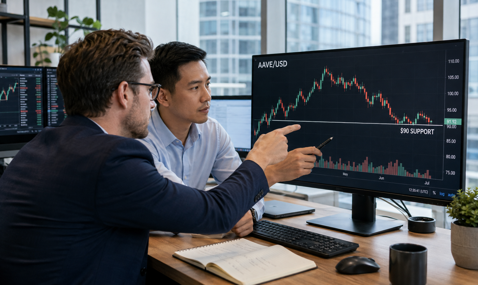 AAVE Price Faces Resistance as Bearish Signals Mount Despite Record Deposits