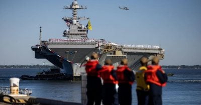 US Deploys Over 20 Naval Ships to Enforce Blockade Against Iran