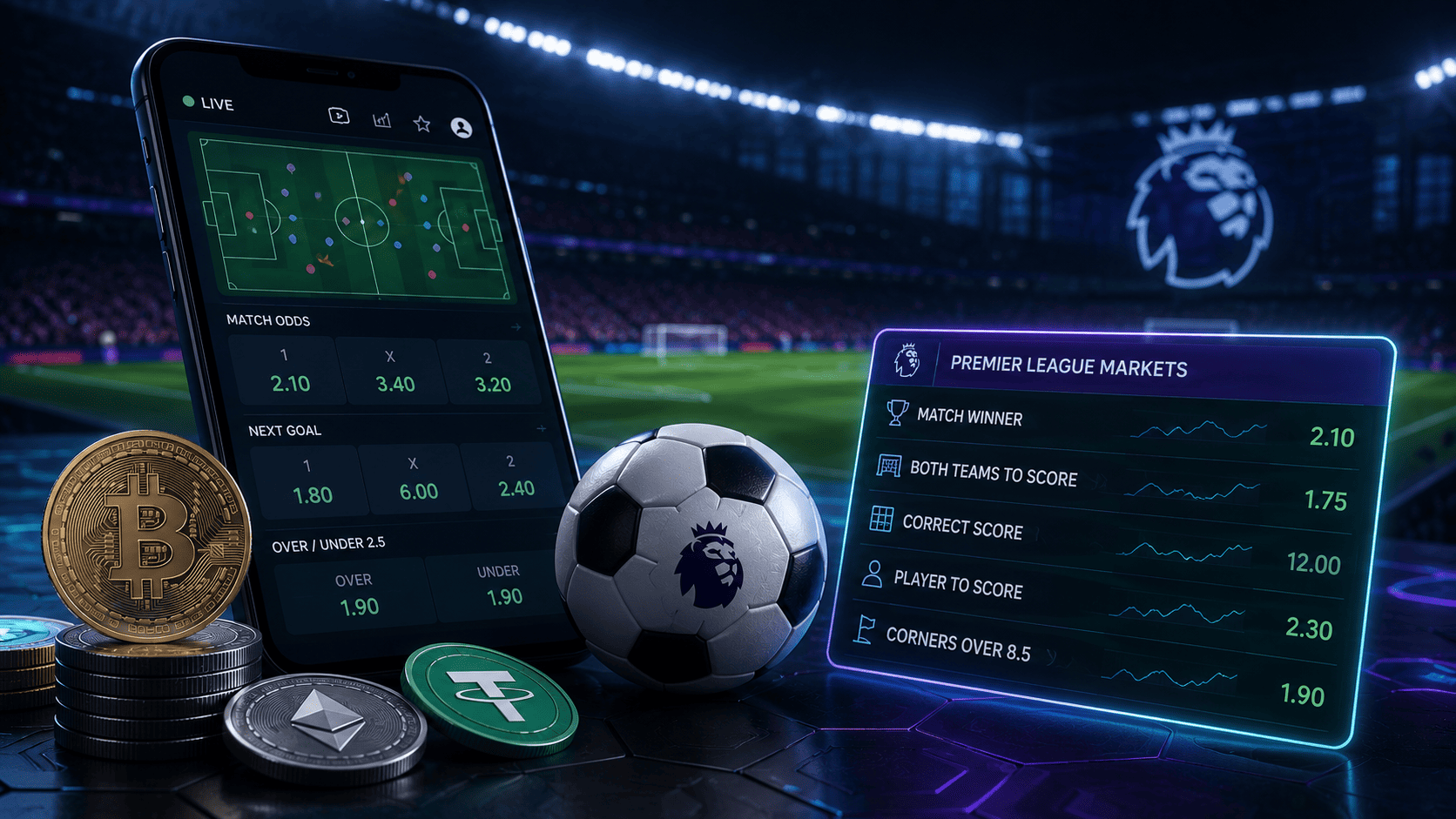 Dexsport Brings Premier League Betting On-Chain with 100+ Markets