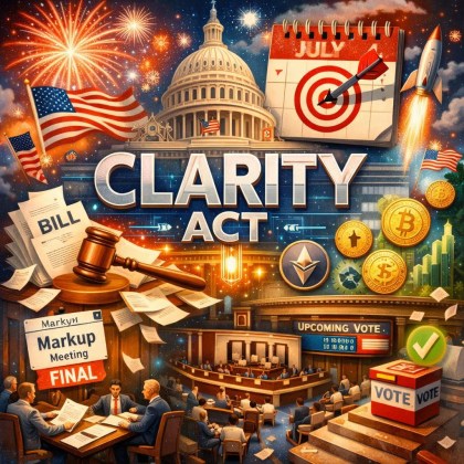 CLARITY Act Deadline Set for July 4, Banking Groups and Crypto Oppose Stablecoin Terms