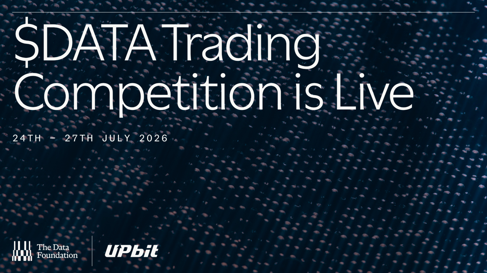 DATA Network Hits 100 Million Onchain Registrations as Upbit Launches Trading Competition