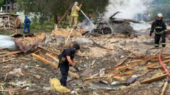 Missile Strike Near Kyiv Kills 10, Rescue Underway; Bitcoin Premium Spikes on Local Exchanges