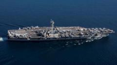 ABD Askeriyesi, USS Abraham Lincoln'e Yaklaşan İran İHA'sını Vurdu