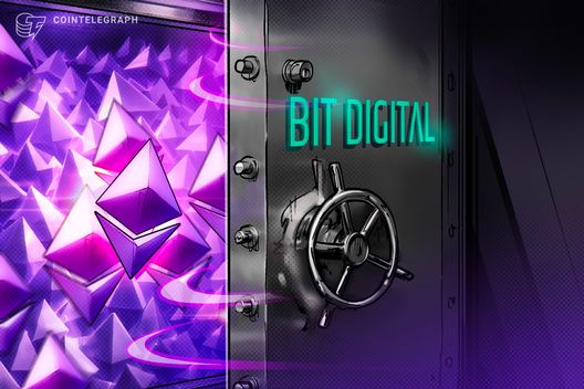 Bit Digital Buys $20M in Ether, Surpasses Coinbase as Fourth-Largest Public Holder