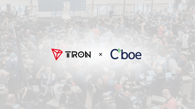 TRON DAO to Ring Cboe Closing Bell as Staked TRX ETP Lists