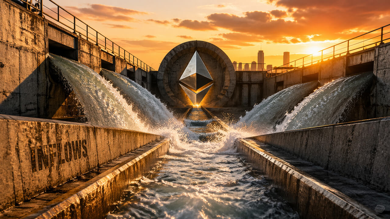 Ethereum Posts Strongest Monthly Gains Since Mid‑2025, Attracts Institutional Inflows