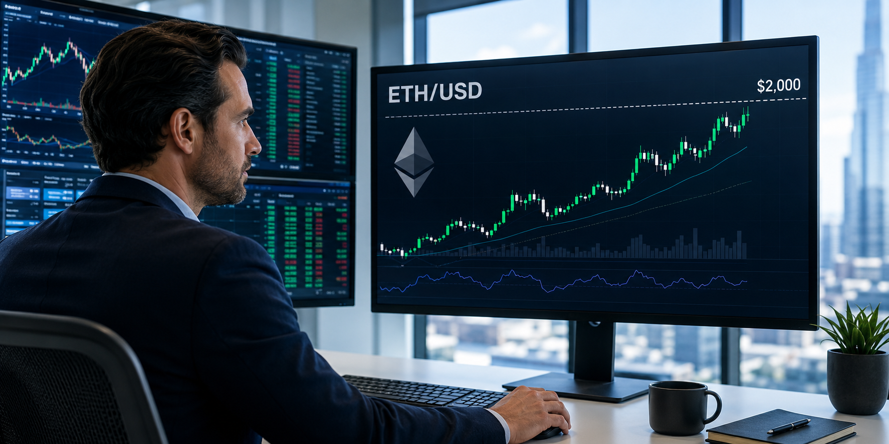 Ethereum Pinned Between Two Key Averages as Traders Eye $2,000 Break