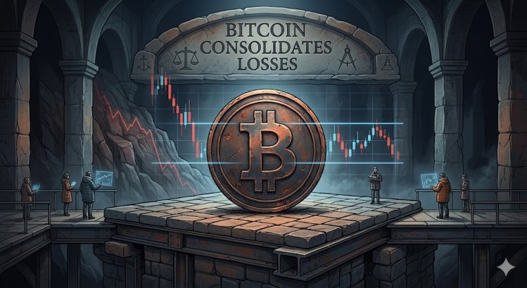 بيتكوين يقترب من اختراق حاسم مع تضييق نمط المثلث