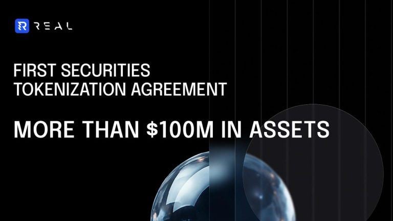 REAL Technologies Executes First Securities Tokenization Deal, Activates $100M Institutional Pipeline