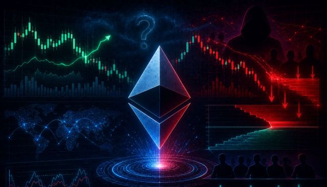 Ethereum slides 14% as 'hidden sellers' swamp bullish on-chain signals