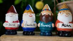 David Beckham and Mary Berry Paint Garden Gnomes After Chelsea Flower Show Lifts Ban