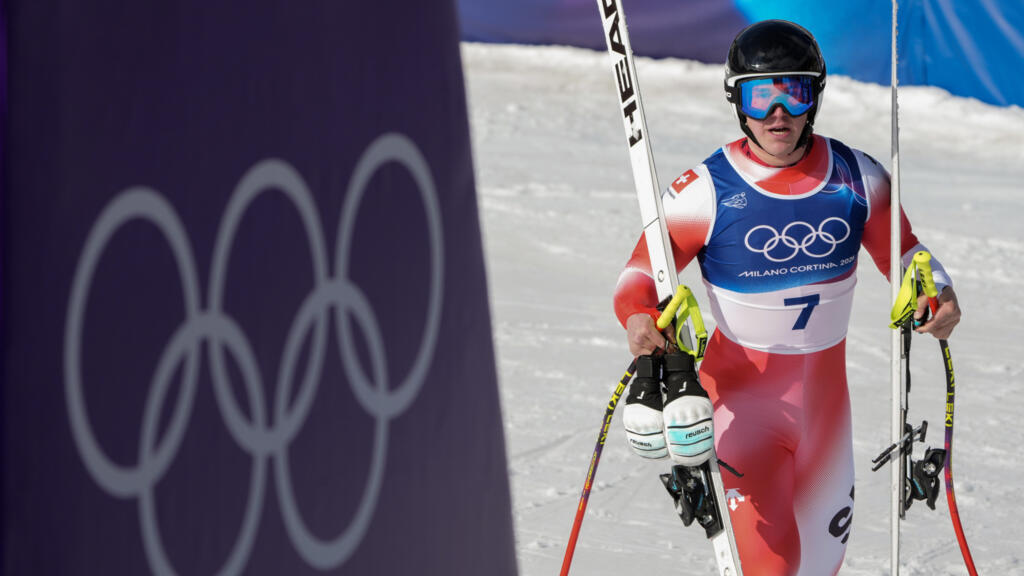 Slalomisti zviceran Franjo von Allmen fiton të tretën medalje të artë historike në Olimpiadën e Milanos-Cortinës