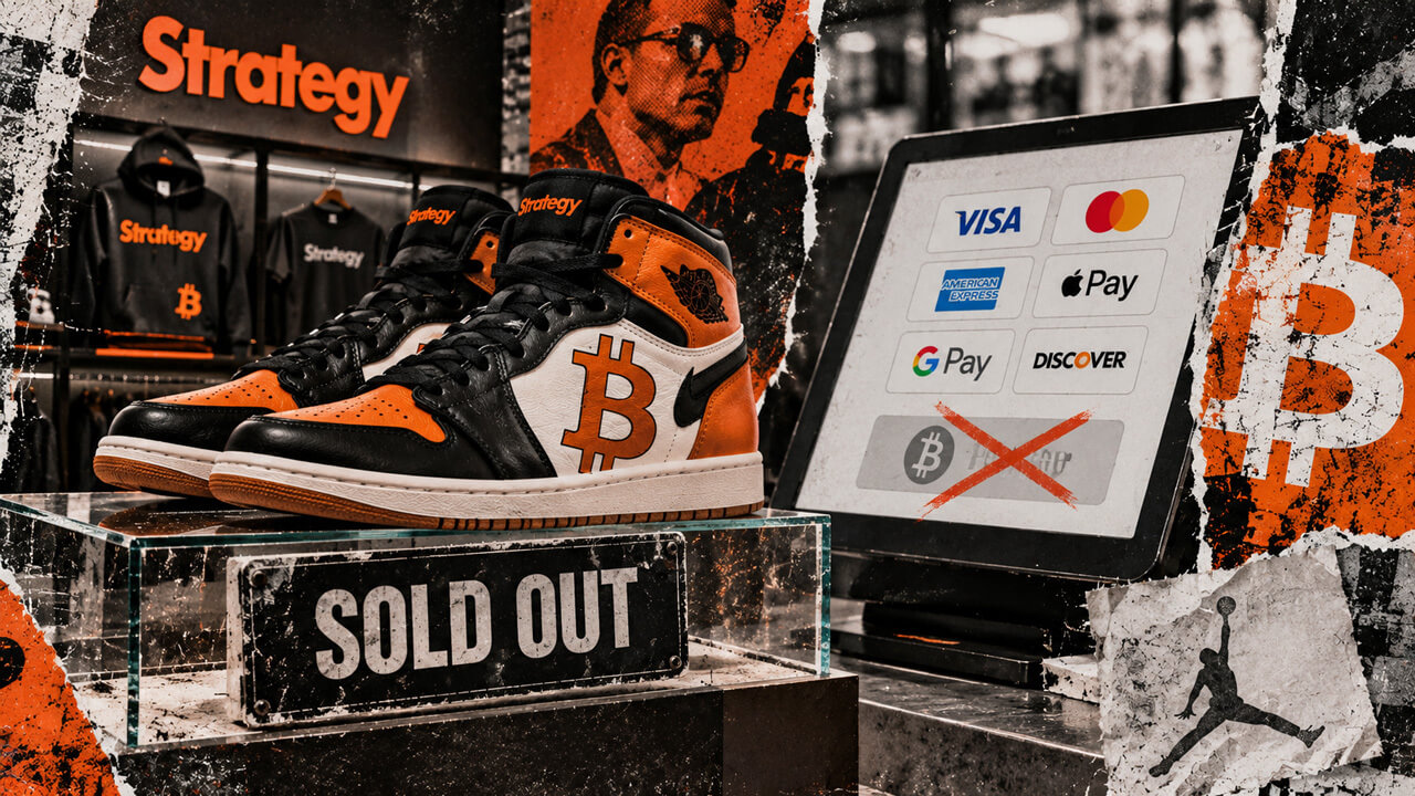 Strategy's $250 Bitcoin Air Jordans Sell Out in Four Days