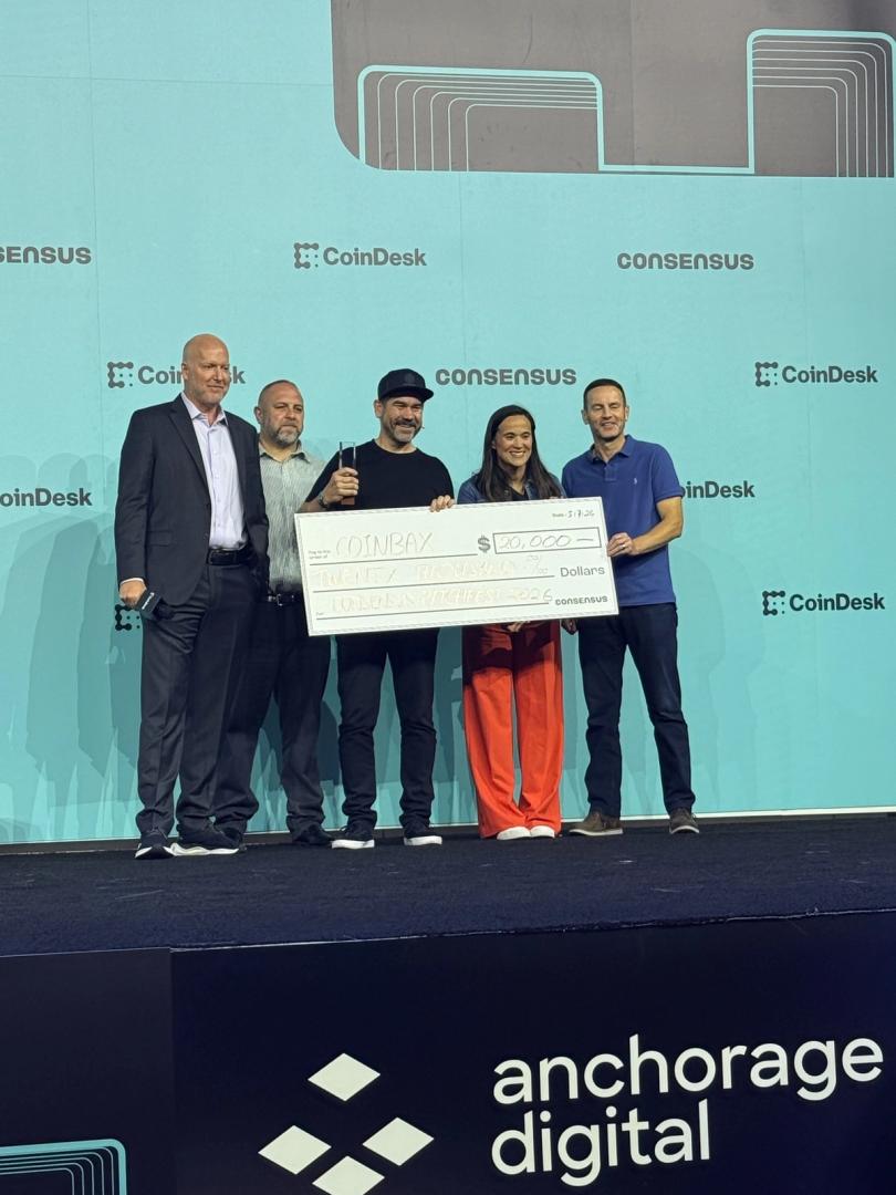 Coinbax Wins $20,000 PitchFest Prize at Consensus Miami