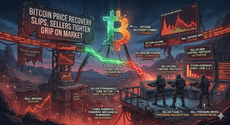 Bitcoin Slips Below $77,000, Consolidates Near $76,000 Support