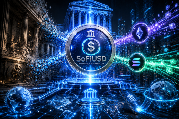 SoFiが小売銀行アプリにステーブルコインSoFiUSDを提供開始、1,500万人のユーザーに到達