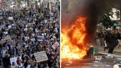 High-School Protests Sweep France as Riot Police Deploy Tear Gas