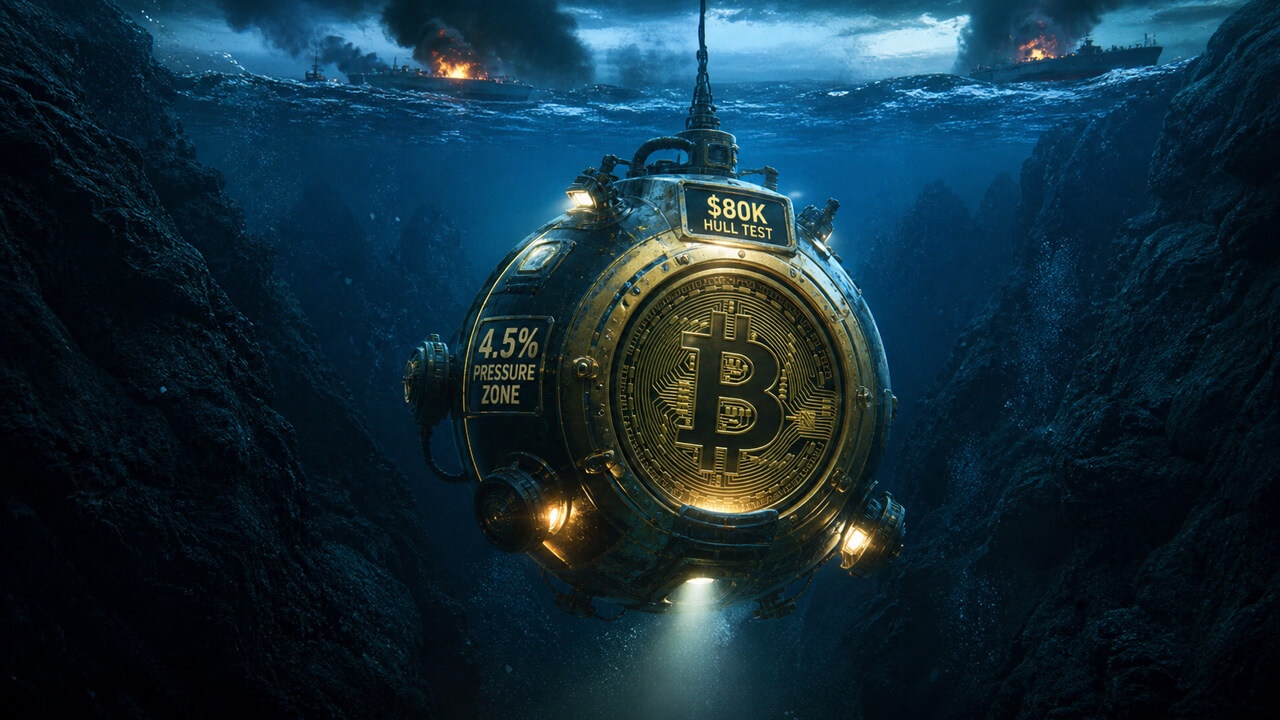 Bitcoin Holds $80K as Iran Strikes Send Oil to $114, Yields Surge