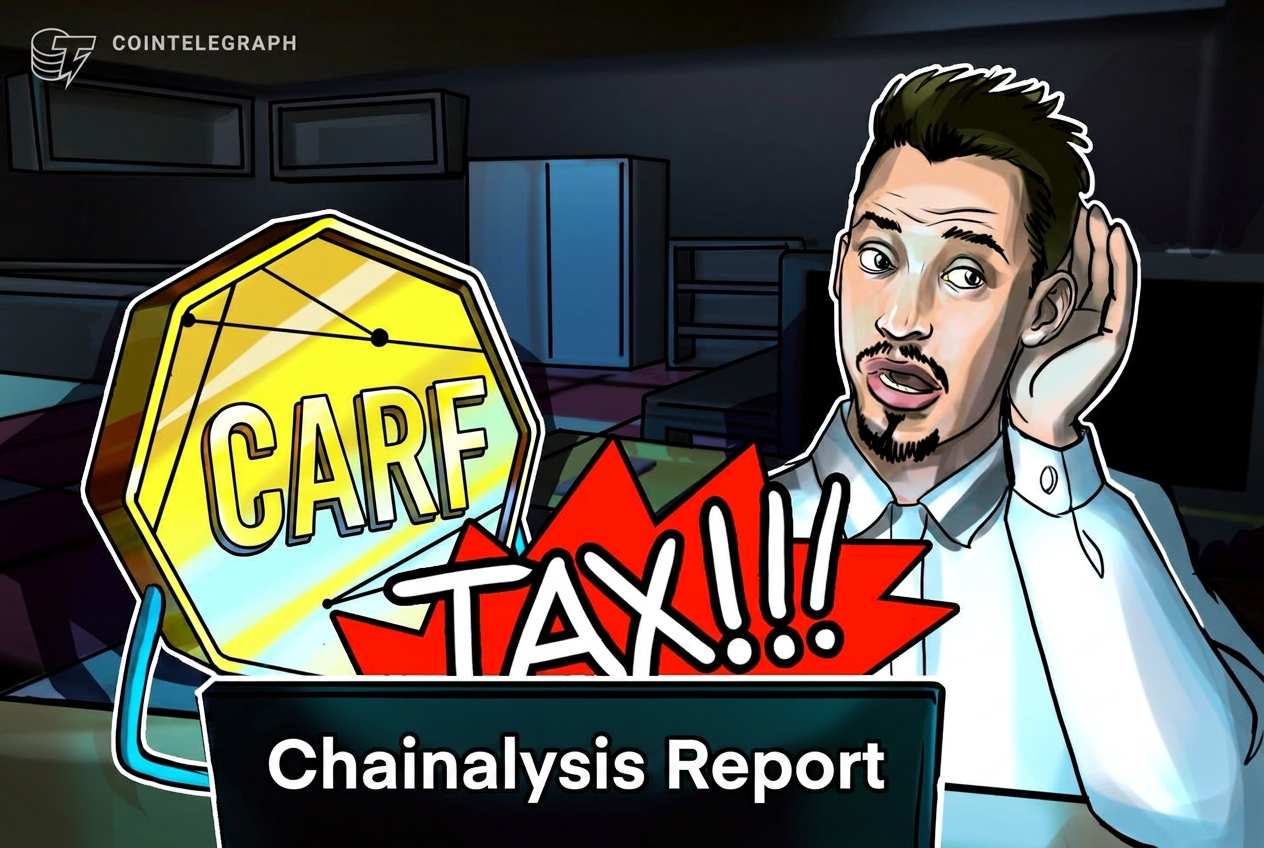 Only 14% of Taxable Crypto Activity Covered by OECD Reporting Rules, Chainalysis Finds