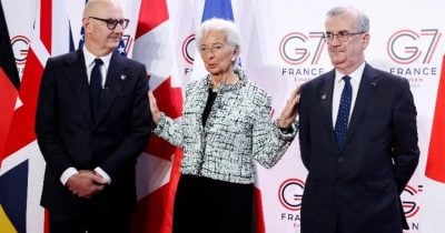 G-7 Finance Chiefs in Paris as Bond Selloff Intensifies, Talks Target China Reliance