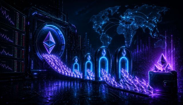 Ethereum Exchange Reserves Plunge 475,000 ETH as Price Slides to $1,520
