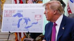 Trump Asks Apple to Rename Lake Ontario to 'Lake America' on Maps