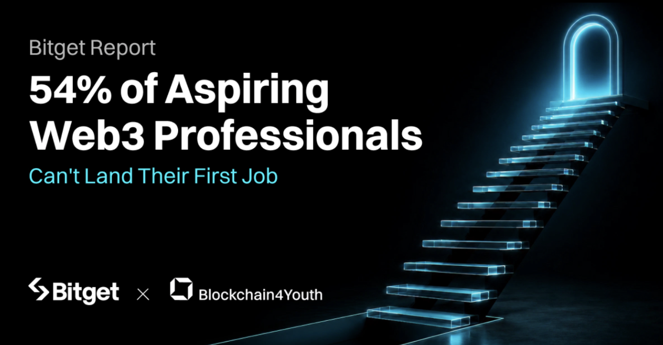 Bitget Report: 54% of Aspiring Web3 Pros Can’t Land First Job Due to Experience Catch-22