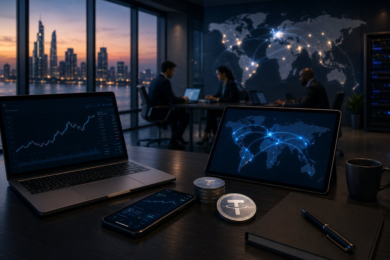 Stablecoin B2B Payment Volume Hit $390B in 2025, FinchTrade Emerges as Key Settlement Hub