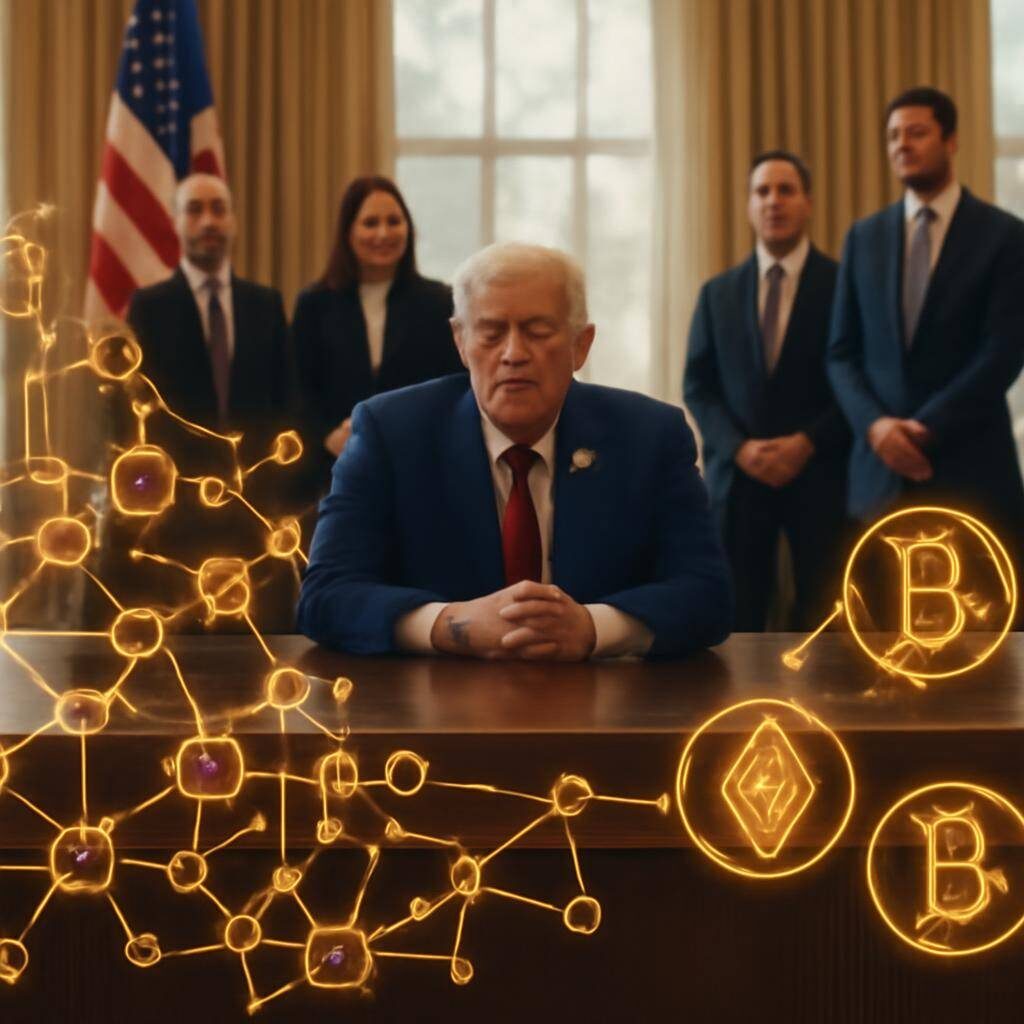 Trump Hosts Crypto Leaders at White House, Urges Congress to Pass 'Fair' CLARITY Act