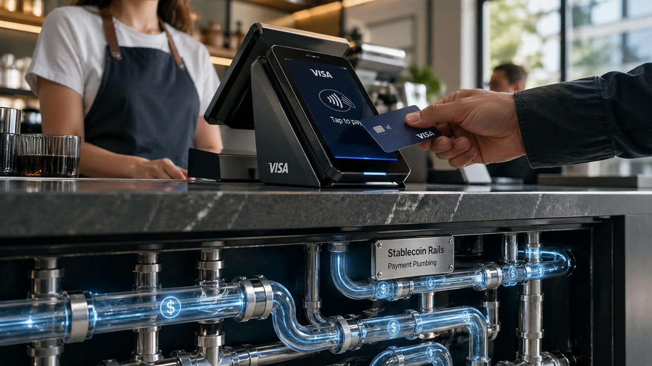Visa Stablecoin Settlement Pilot Hits $7B Annual Run Rate