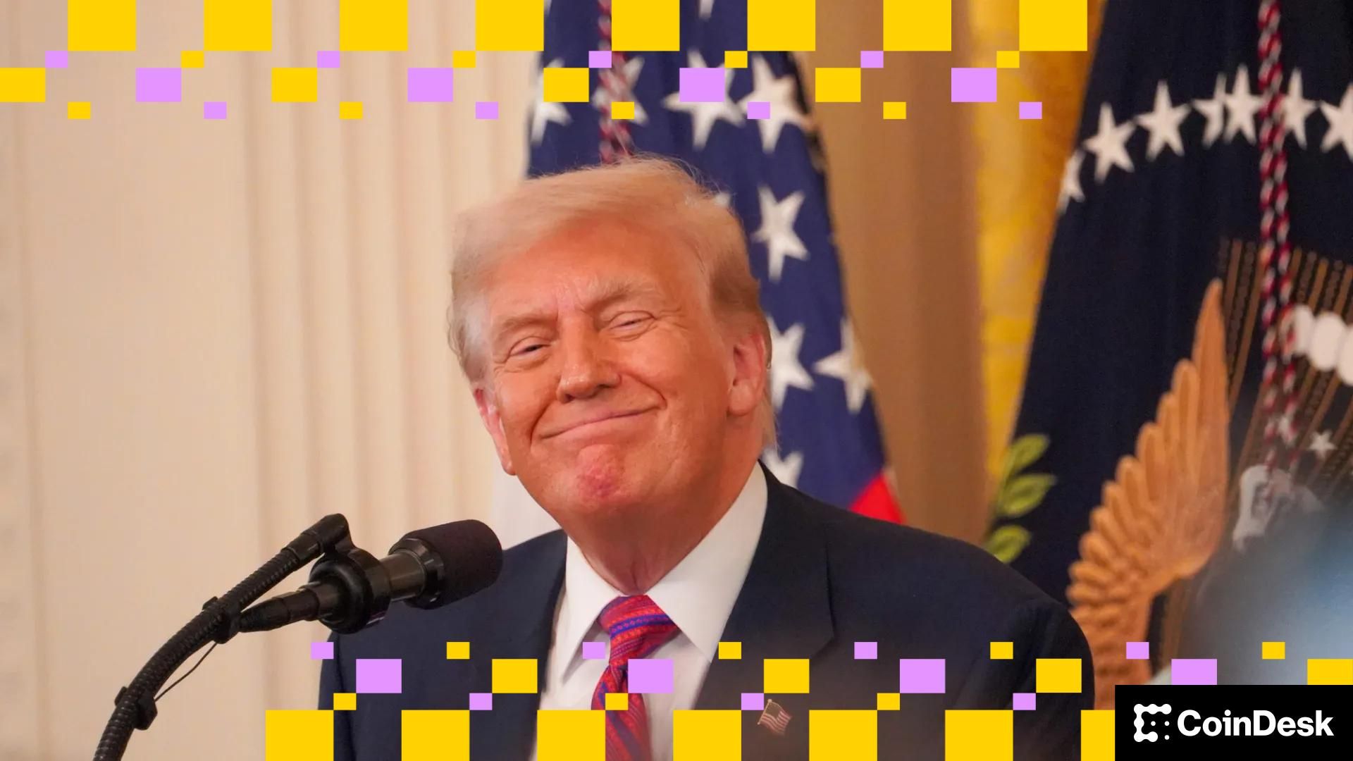 Bitcoin rutscht ab, während Trump 15% globale Zollerhöhung ankündigt