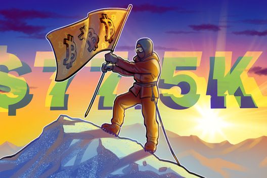 Bitcoin Projected to Close April 2026 Near $77,500, Marking Biggest Monthly Gain Since Late 2024