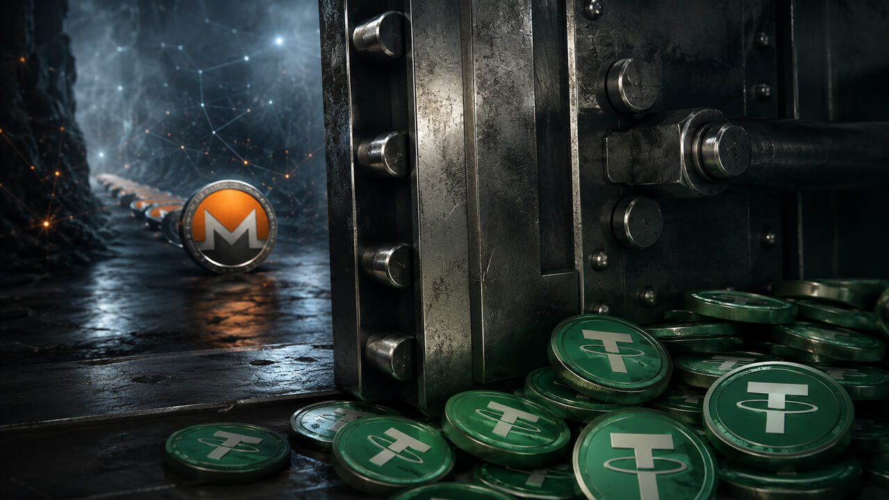 Tether Freezes $72M in USDT After $120M Move Sparked Monero Rally