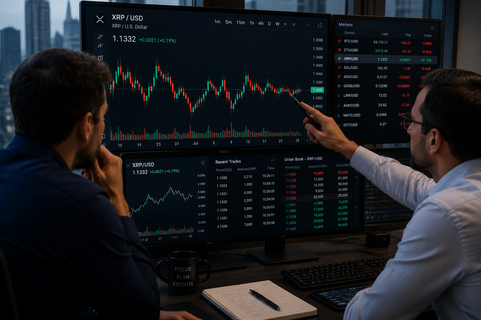 XRP Hovers Below $1.15 Resistance as Momentum Shows Signs of Life