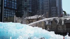 Toronto Fire Crews Melt Drake’s Ice Installation Over Safety Concerns