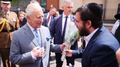 Royal Visit to Golders Green Stabbing Victims Coincides with Uptick in Crypto Donations to Jewish Charities