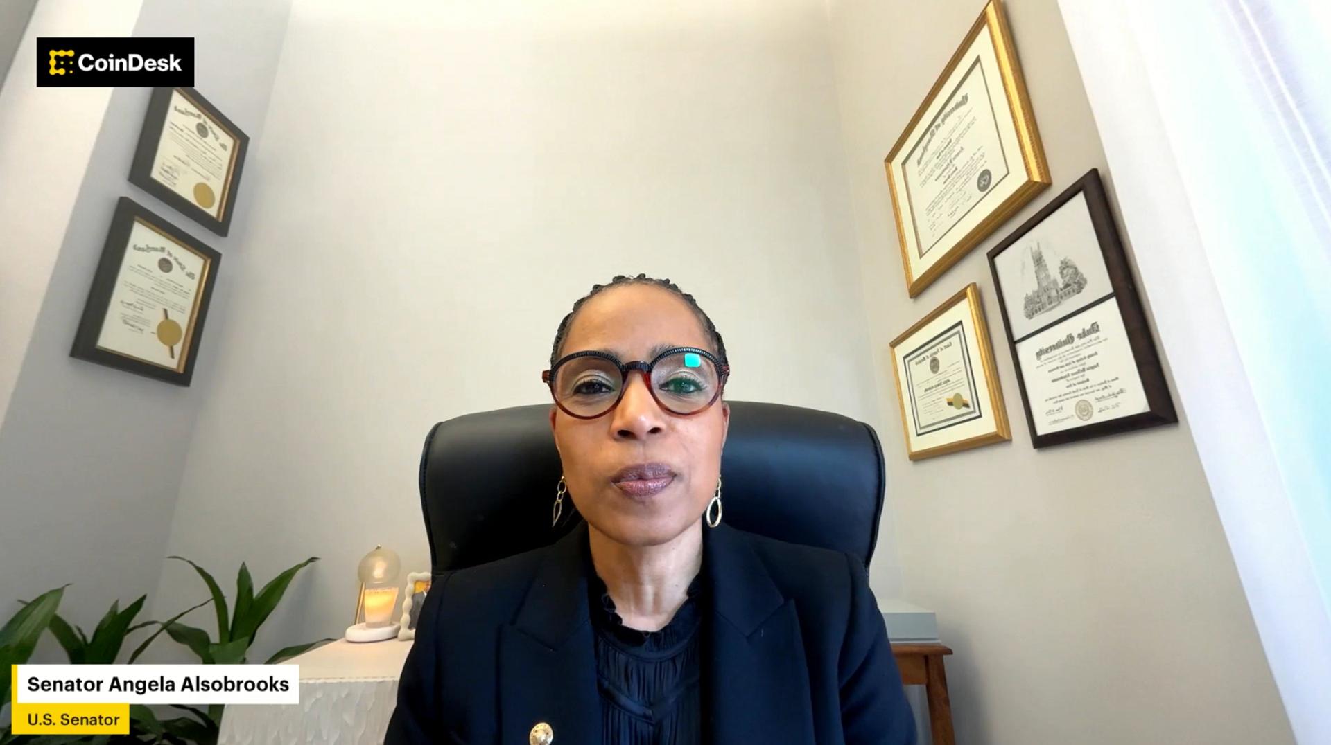 Senator Alsobrooks Demands Ethics Deal Before Clarity Act Vote