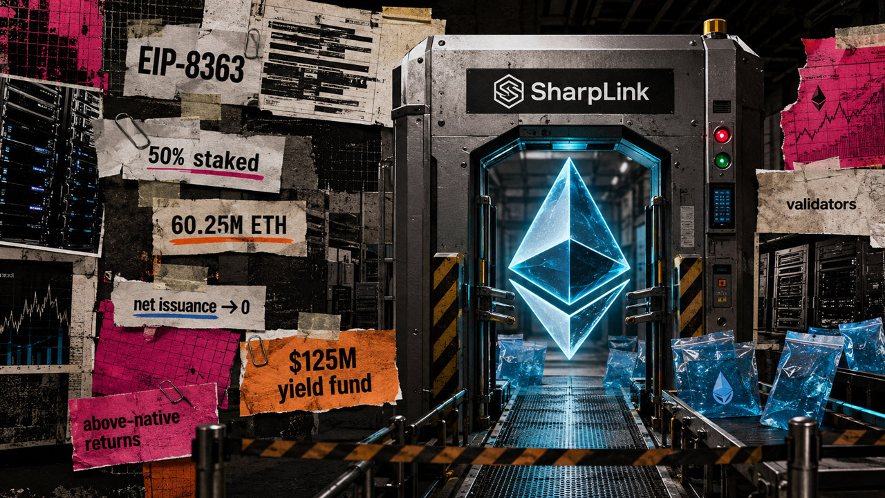 EIP-8363 Would Phase Out Consensus Rewards as Staked ETH Approaches Half of Supply