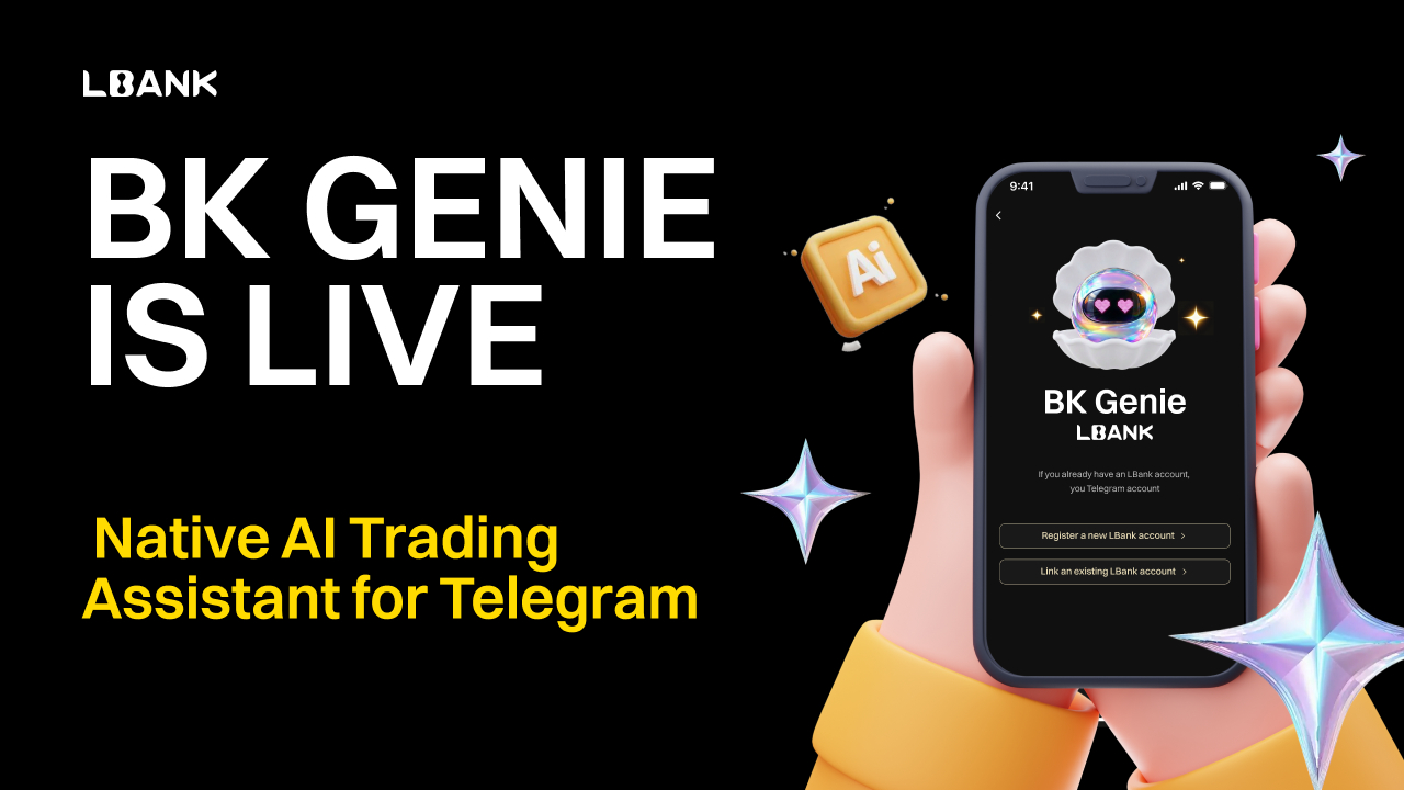 LBank Launches BK Genie, an AI Trading Agent Built for Telegram's 900M Users